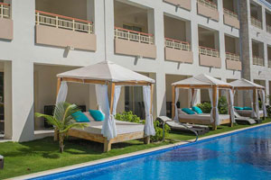 suite club mirage majestic family swim jacuzzi outdoor cana punta resort sky rooms room
